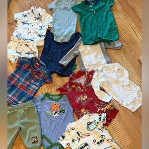 Baby Boy Mixed Bundle Size 9 Months Carters John Deer Disney Baby & More